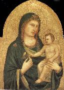 unknow artist Giotto, Madonna and child; painting
